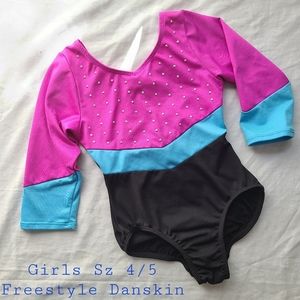 Girls Sz 4/5 Freestyle Danskin Leotard